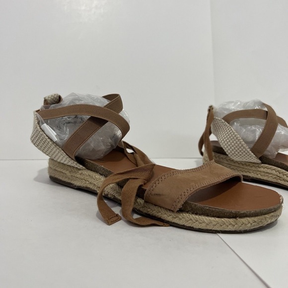 Lucky Brand Garston Espadrille Women Gladiator Strappy Strap Sandal 9M/40M-B7 - Picture 6 of 11